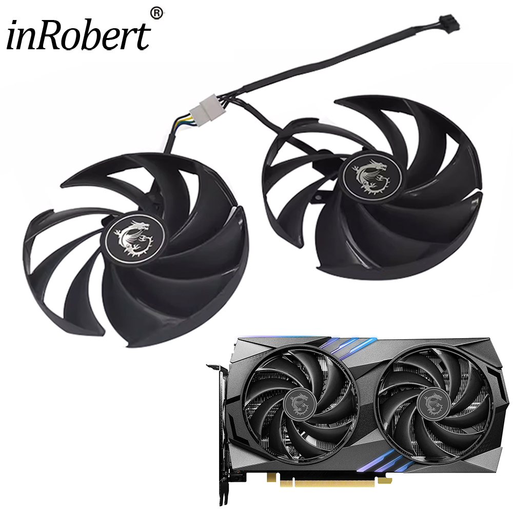 Nvidia Vga Rtx 4060 - مروحة بطاقة فيديو RTX4060 RTX4060Ti أصلية