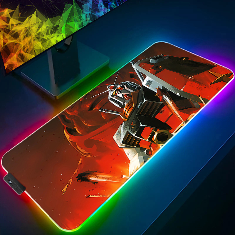 لوحة ماوس RGB كاواي بتصميم أنم - مراجعة Gaming Keyboard And Mouse Mobile وسعره