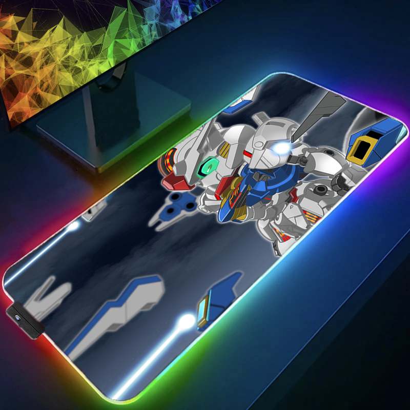 لوحة ماوس RGB للألعاب بتصميم م - مراجعة Gaming Keyboard And Mouse Mobile وسعره