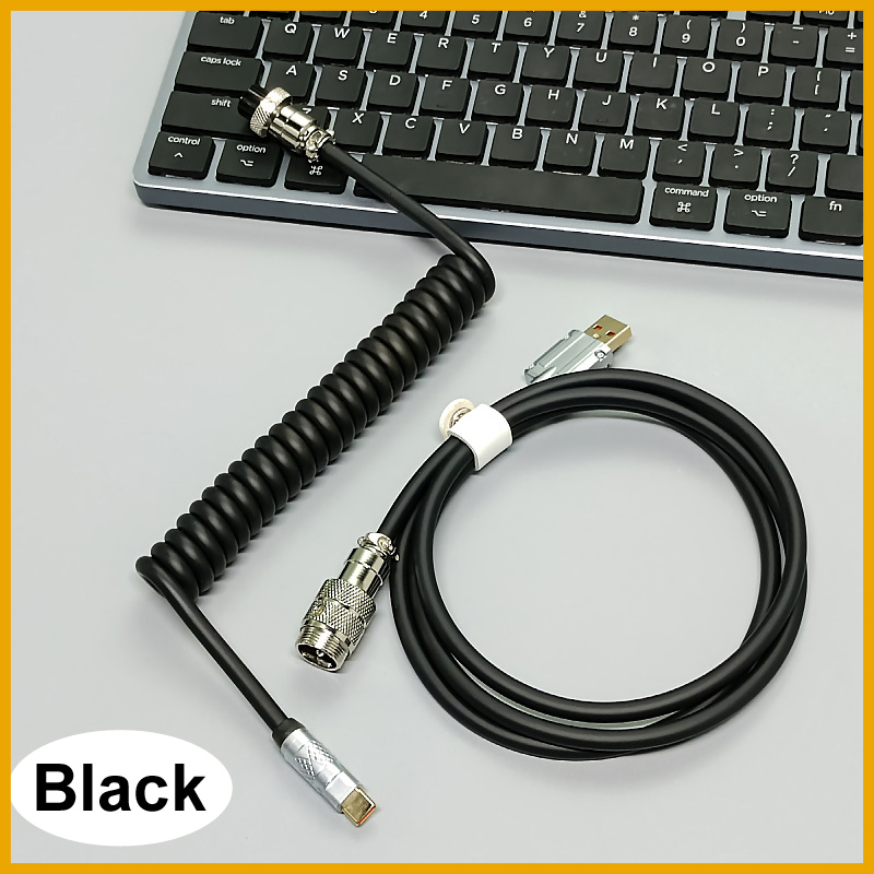 كابل لوحة مفاتيح ميكانيكية جدي - مراجعة Gaming Keyboard Type C وسعره