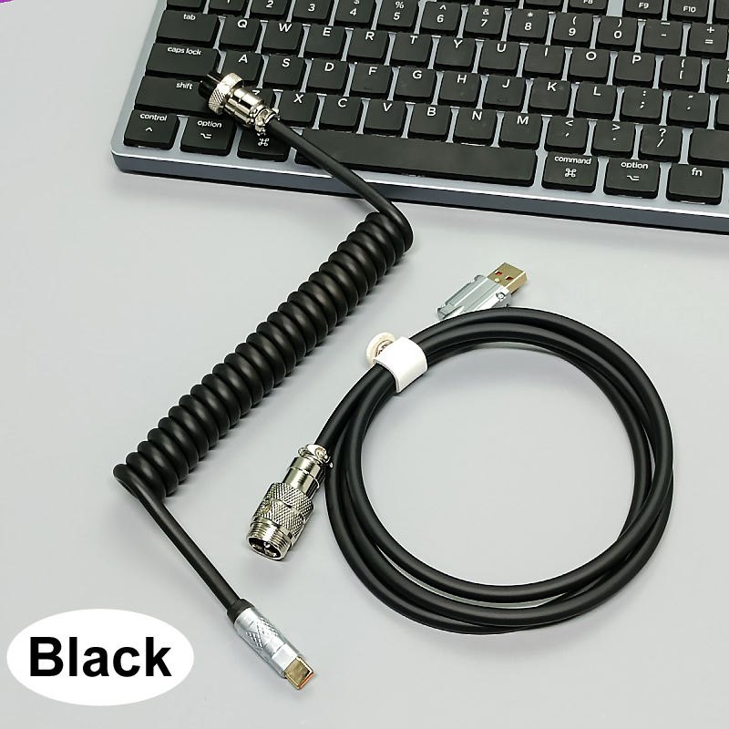 كابل لوحة مفاتيح ميكانيكية جدي - مراجعة Gaming Keyboard Type C وسعره
