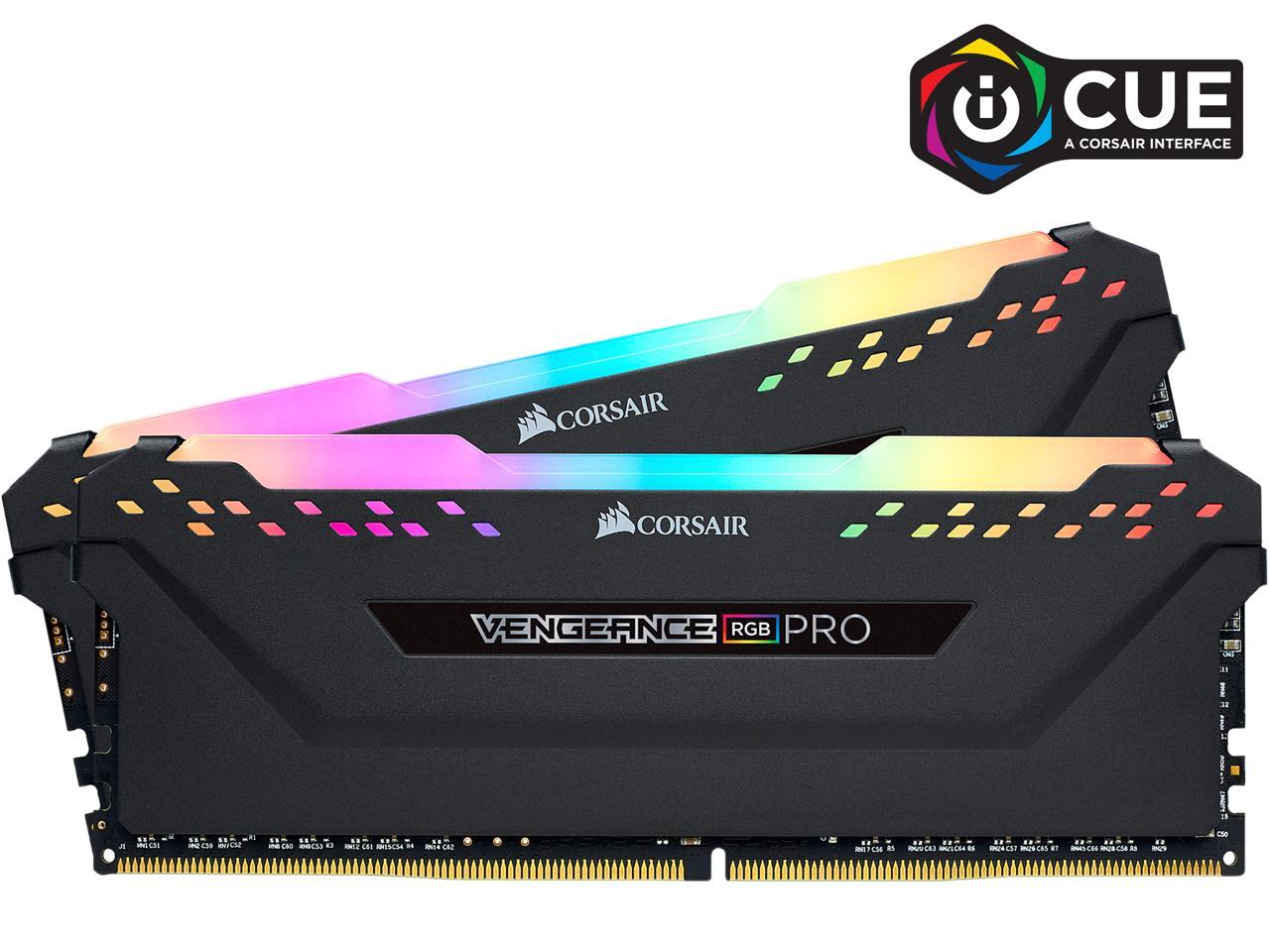 ذاكرة كورسير فينجنس آر جي بي ب - مراجعة Corsair Ram Vengeance 16Gb وسعره