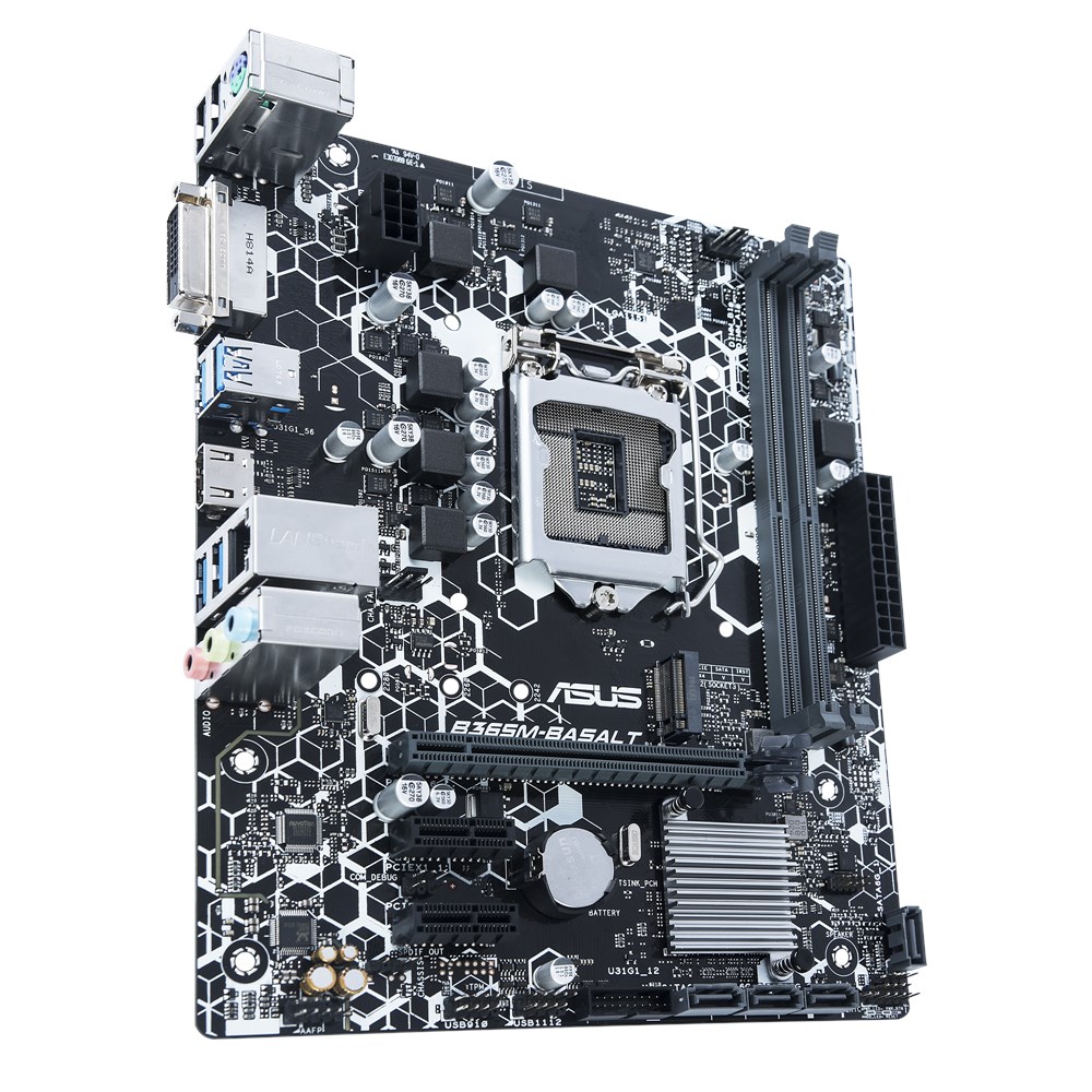 لوحة أم ASUS B365M-BASALT، مقب - مراجعة Intel Cpu Core I9 وسعره