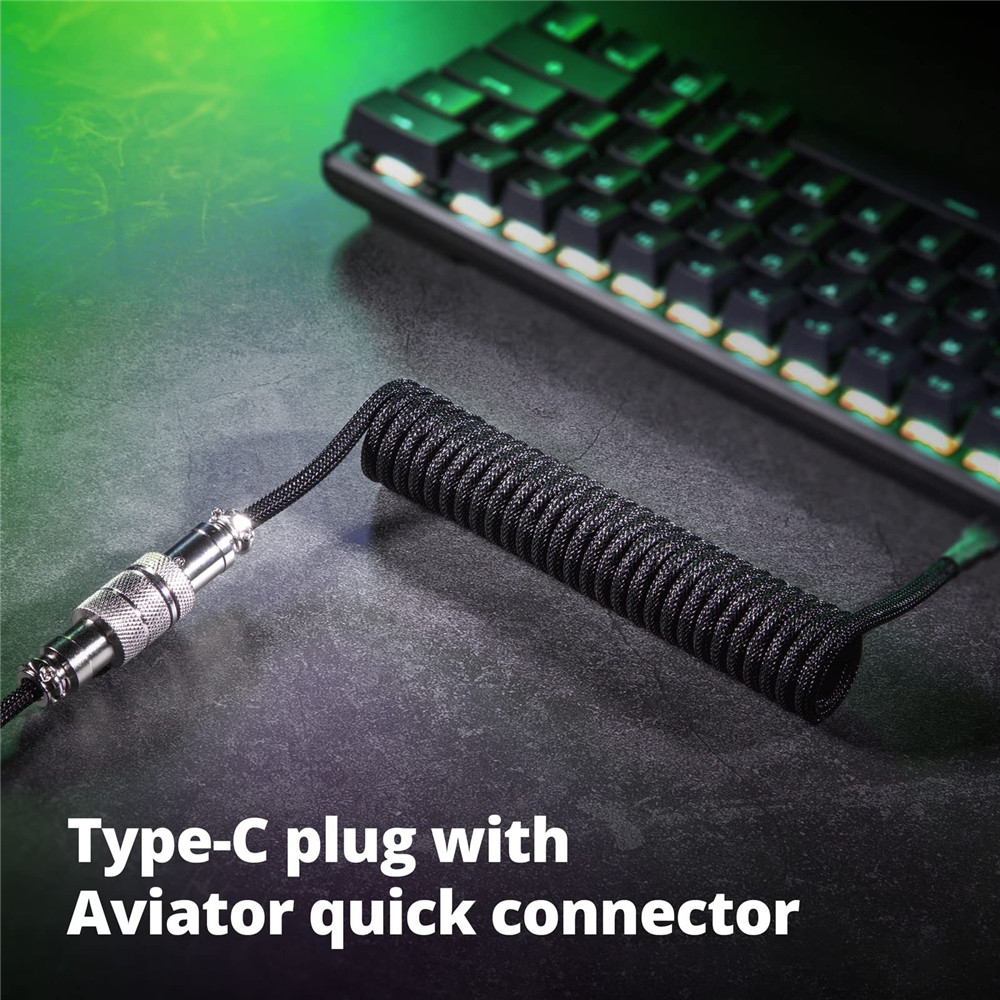 لوحة المفاتيح الميكانيكية ملفو - مراجعة Gaming Keyboard Type C وسعره