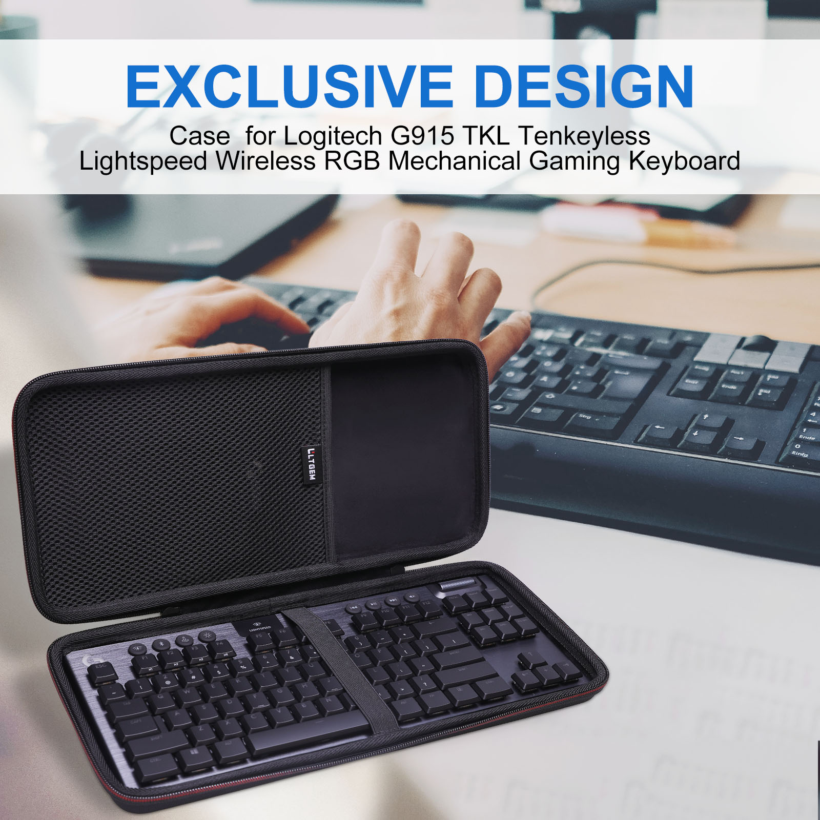 حافظة لجهاز Logitech G913 TKL  - مراجعة Gaming Keyboard Ergo وسعره