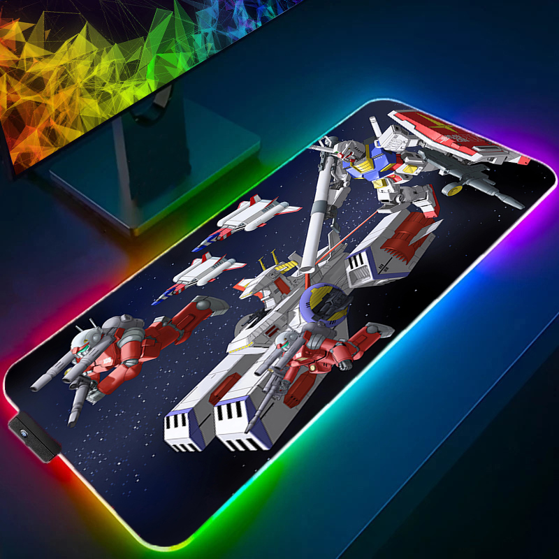 لوحة ماوس RGB كبيرة الحجم XXL  - مراجعة Gaming Keyboard And Mouse Mobile وسعره