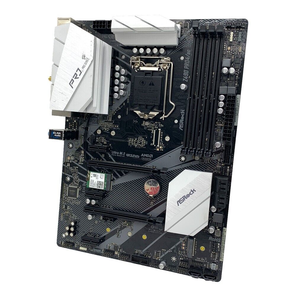 لوحة أم Asrock Z490 PRO4/AC، ل - مراجعة Intel Cpu Core I9 وسعره