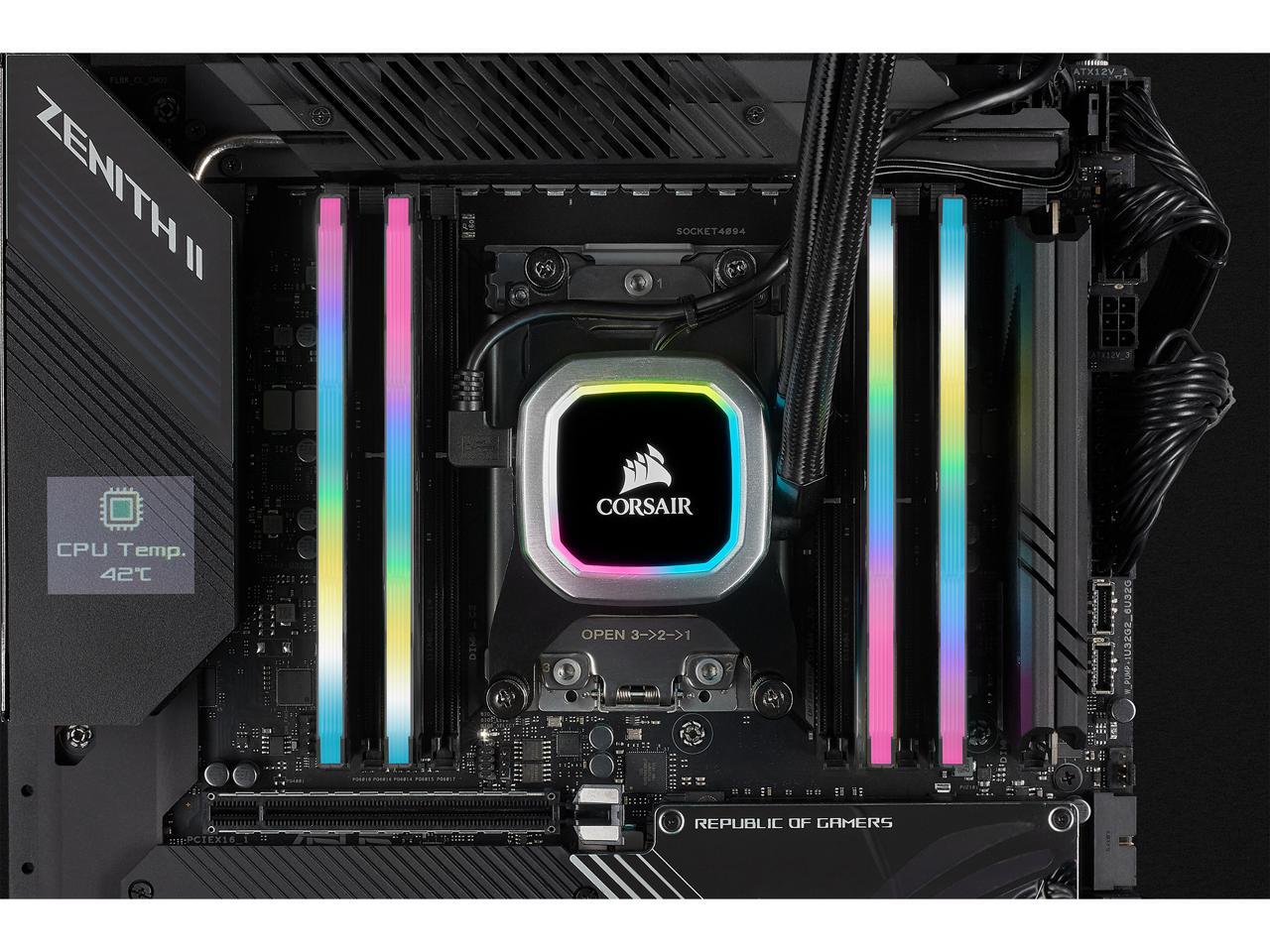 ذاكرة كورسير فينجنس آر جي بي ب - مراجعة Corsair Ram Vengeance 16Gb وسعره