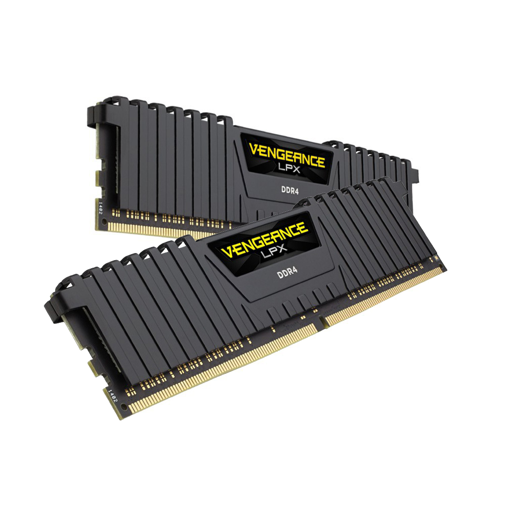 قرصان الانتقام LPX DDR4 عدة 8G - مراجعة Corsair Ram Vengeance 16Gb وسعره