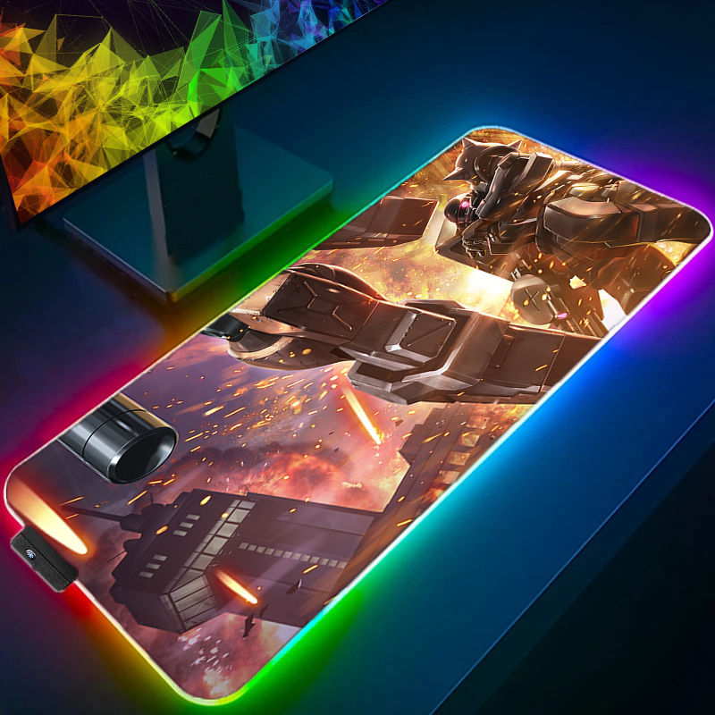 لوحة ماوس RGB للألعاب، ديكور م - مراجعة Gaming Keyboard And Mouse Mobile وسعره