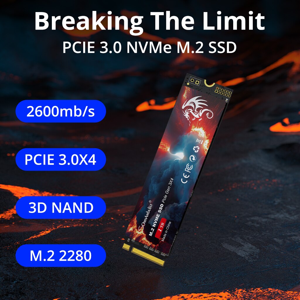 SomnAmbulist sd M2 NVME ، sgb  - مراجعة Samsung Ssd 980 Pro وسعره